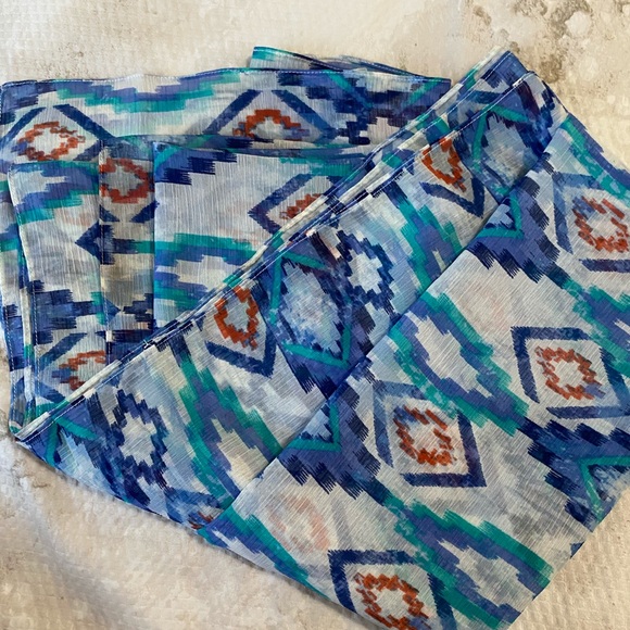 Beautiful chiffon rectangle scarf - Picture 4 of 4